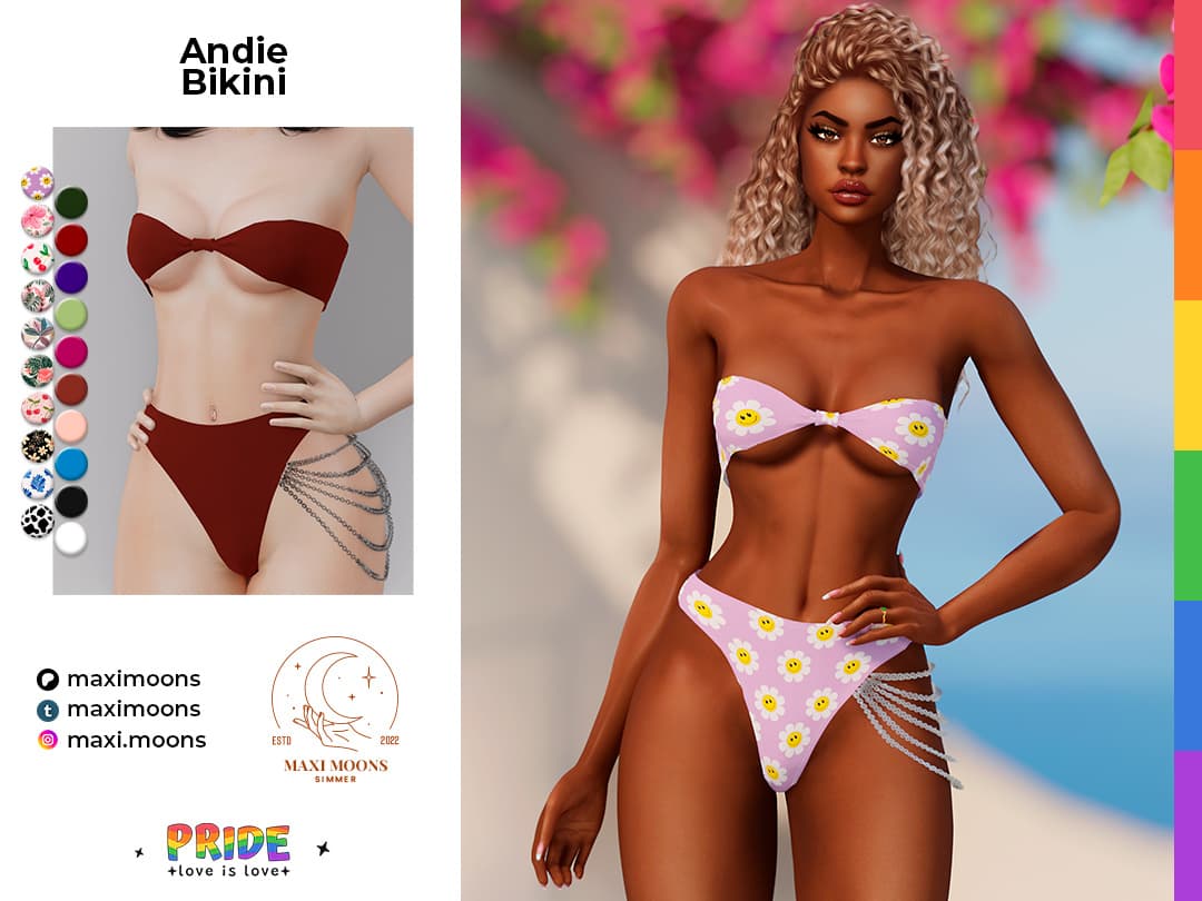 Скриншот мода Купальник Andie Bikini